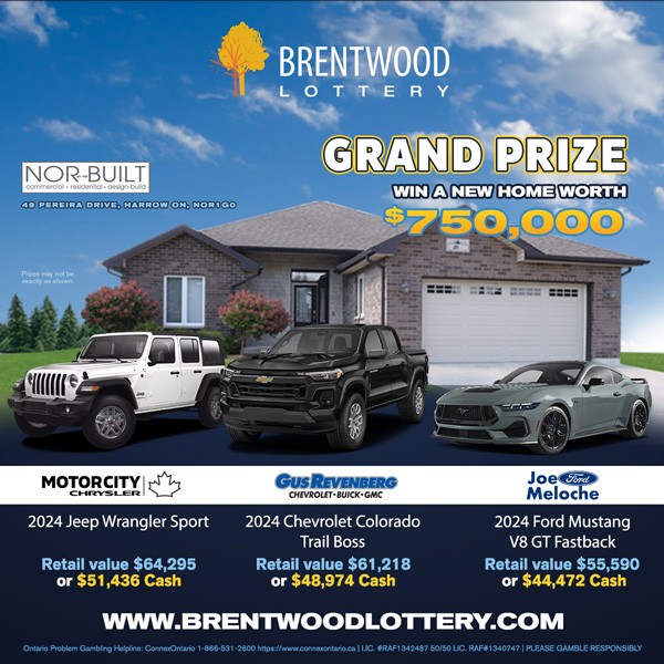 Brentwood Lottery is back!